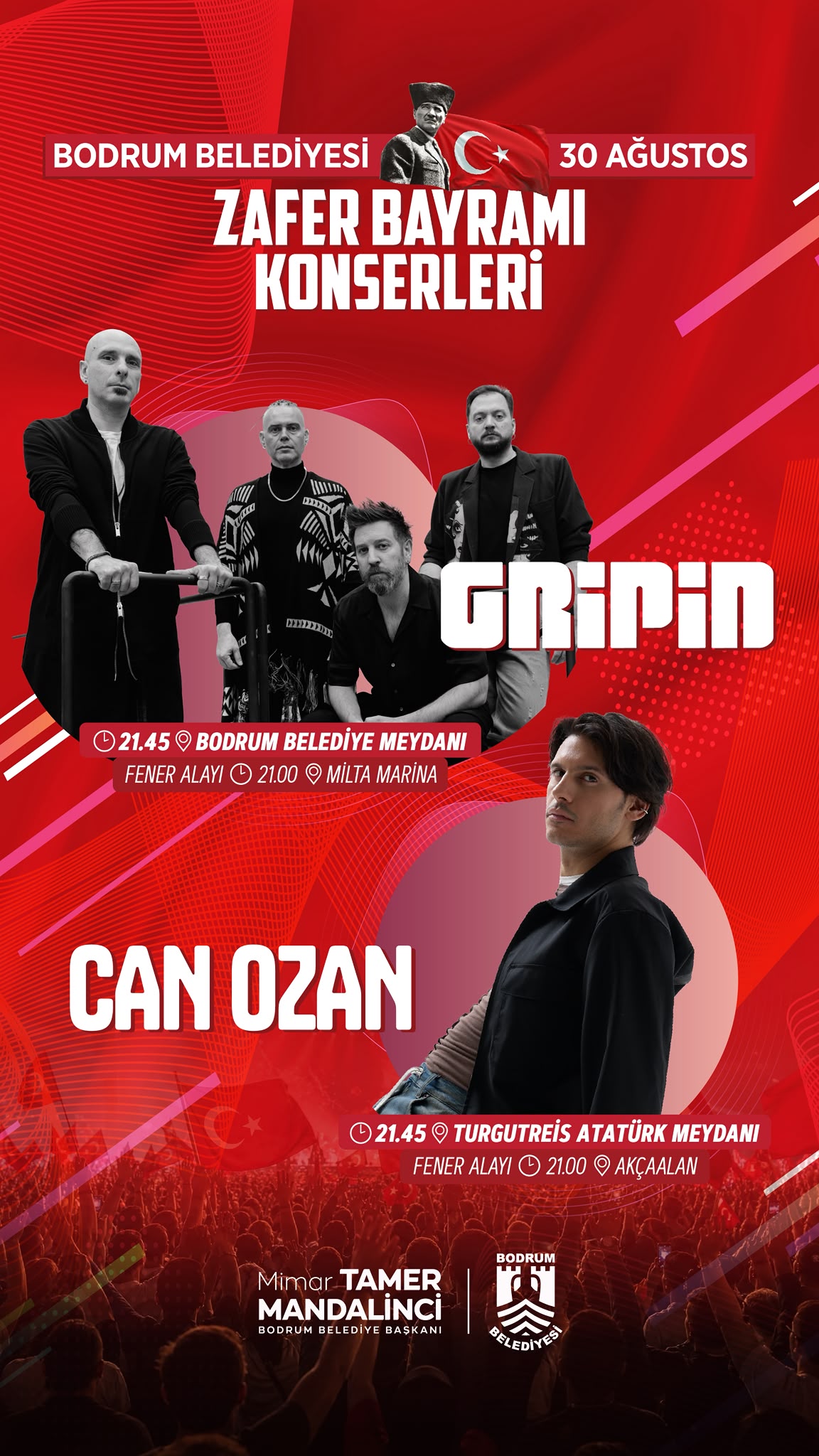 “Fener Alayı ve Konserlerle Zafer Bayramı Kutlanacak”